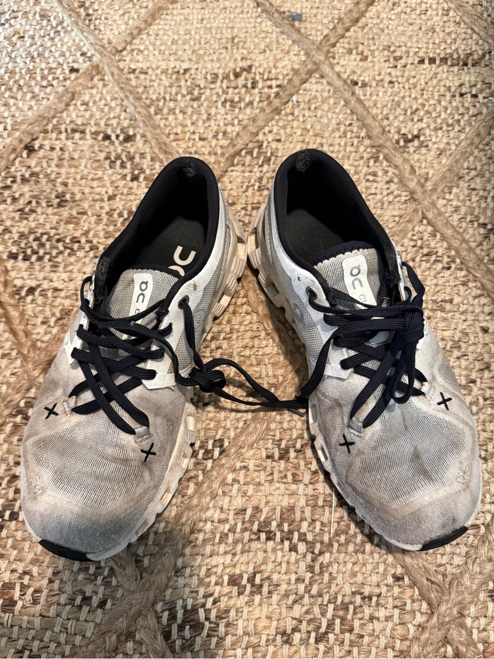 On Running Women’s Cloud Running Shoes - White and Black